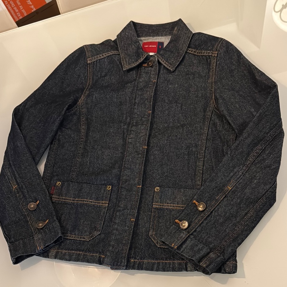 TMX Jeans Dark Denim Jacket - size M